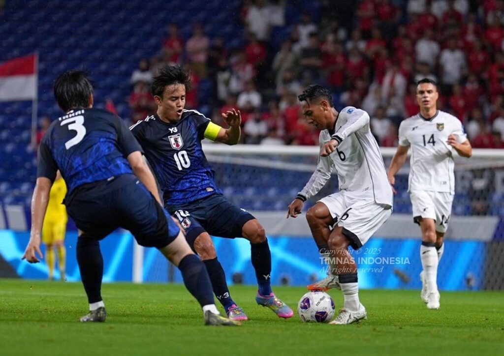 jepang menang telak dengan indonesia
